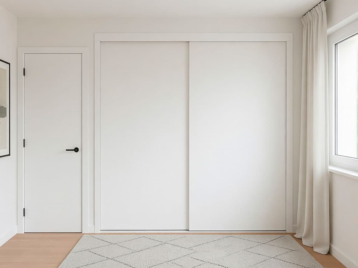 Armario a medida fabricado por Muebles Ricoy en Noia
