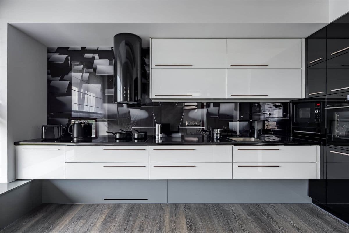Cocina a medida fabricada por Muebles Ricoy en Noia