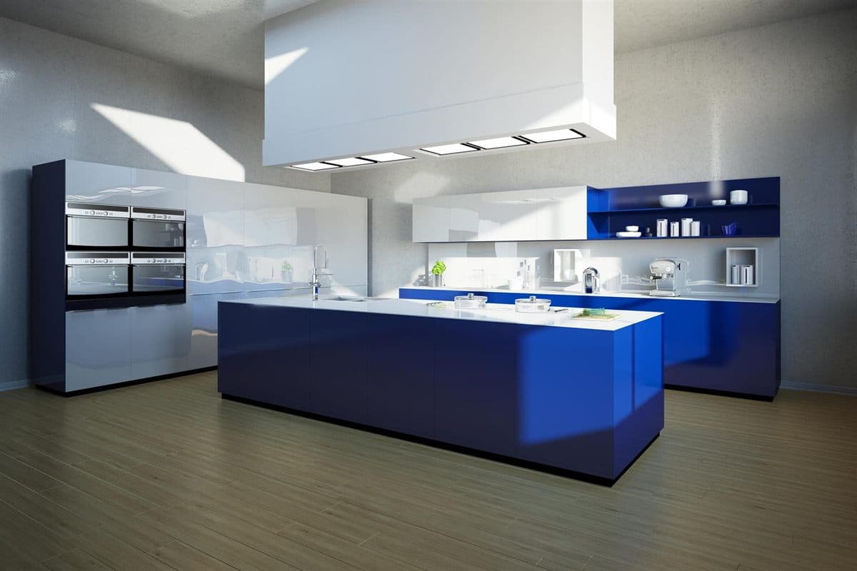 Cocina a medida fabricada por Muebles Ricoy en Noia